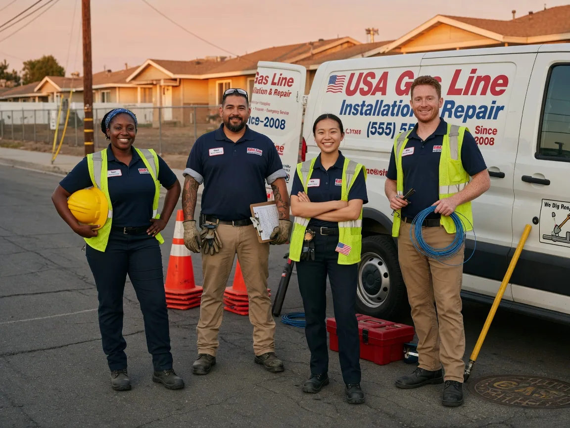 Gas Line Installation company in Jonesville, TX